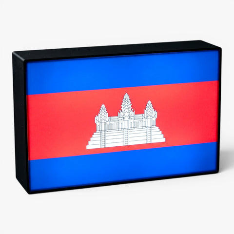 Kambodscha Flagge Lampe