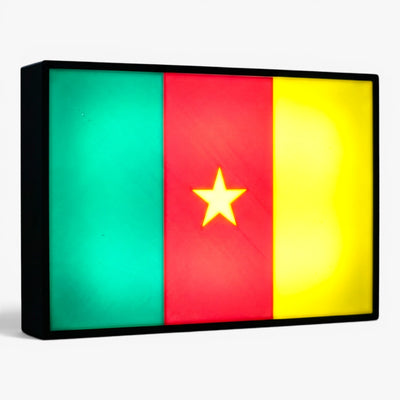 Kamerun Flagge Lampe