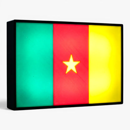 Kamerun Flagge Lampe
