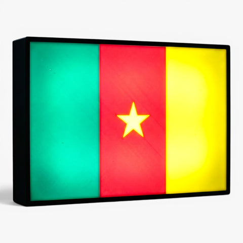 Kamerun Flagge Lampe