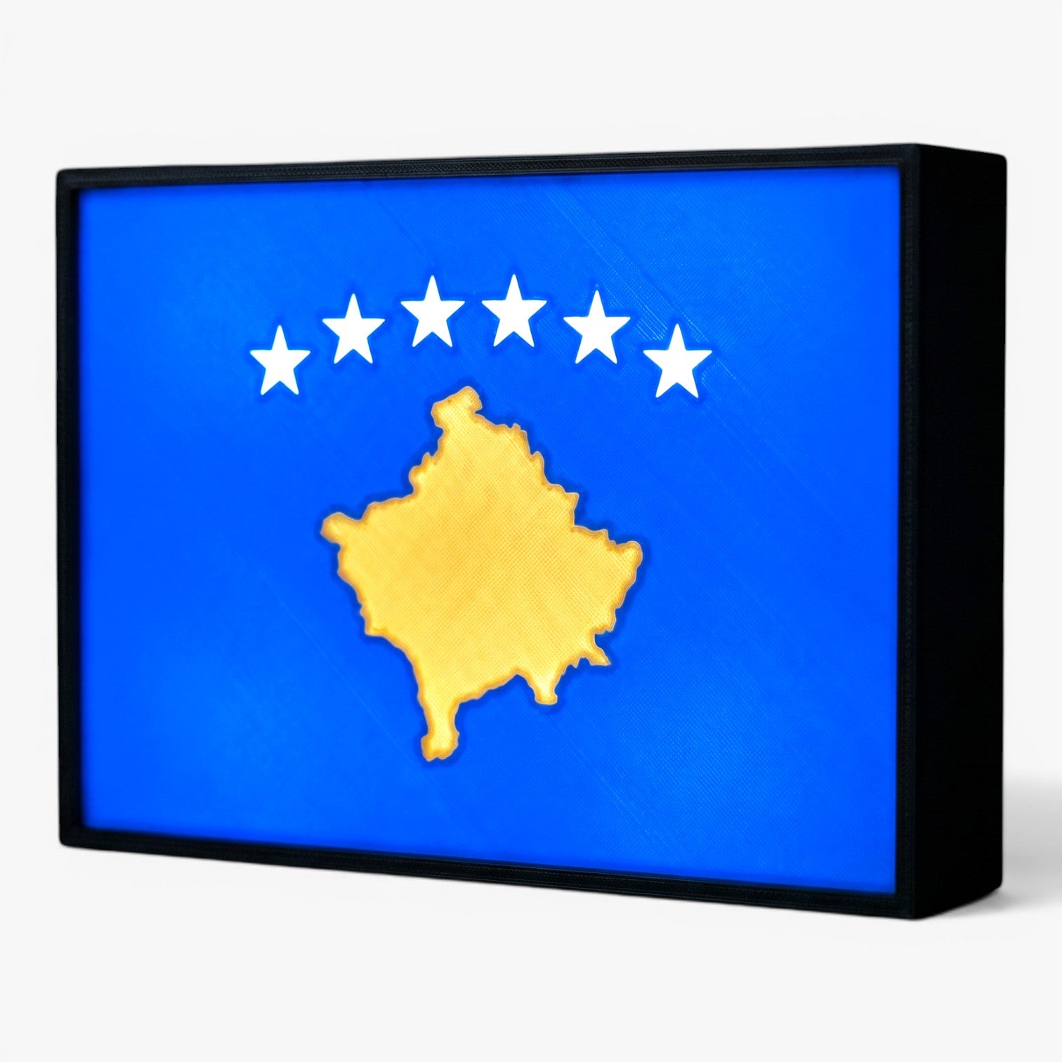 Kosovo Flagge Lampe