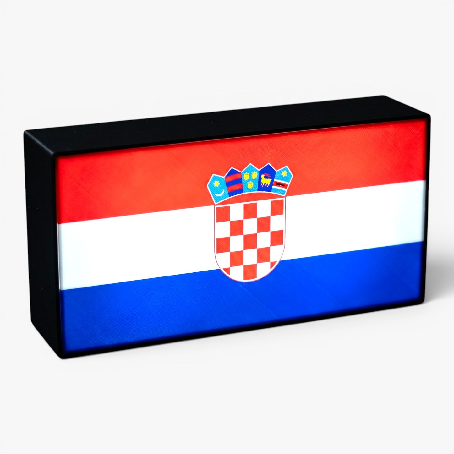 Kroatien Flagge Lampe