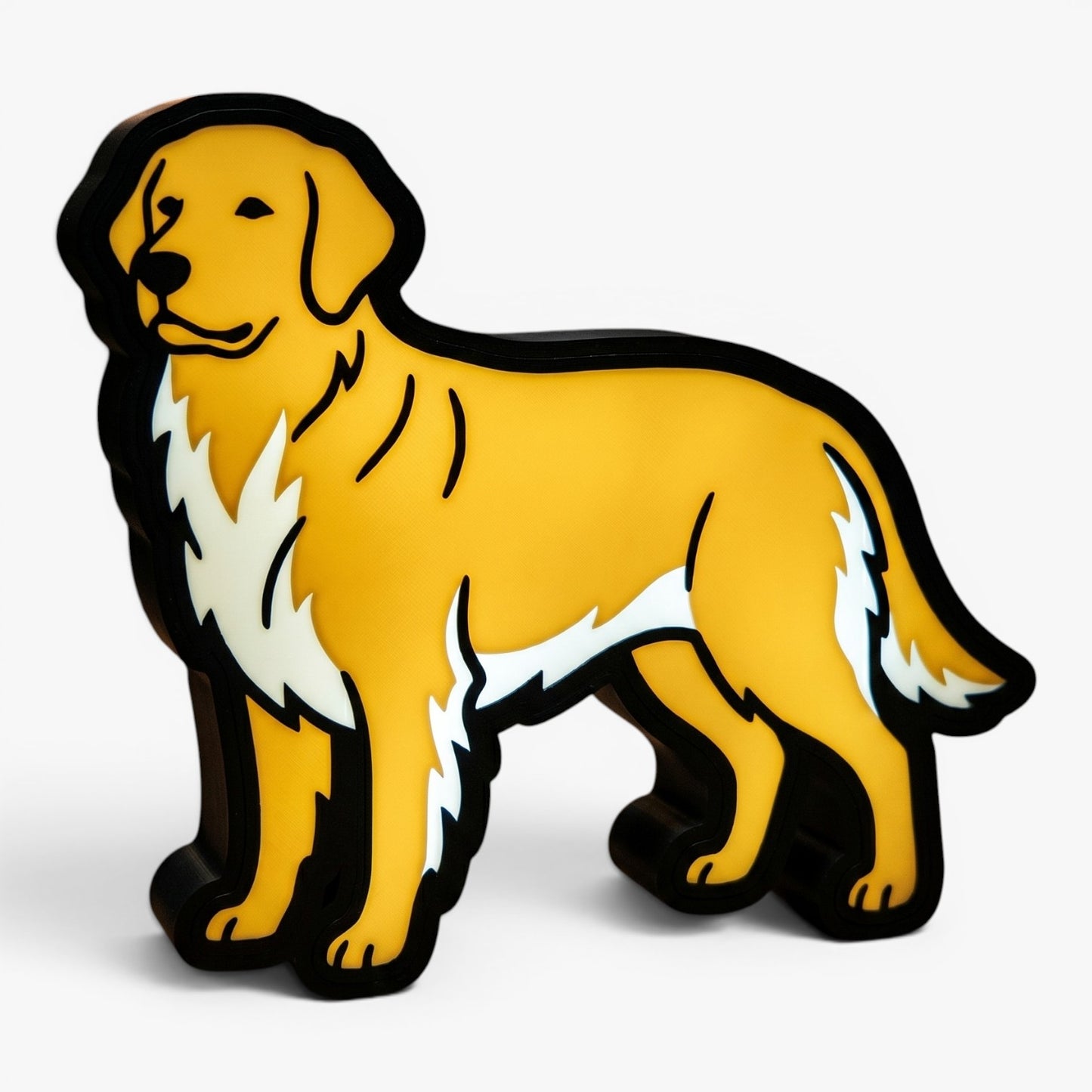 Golden Retriever Lampe