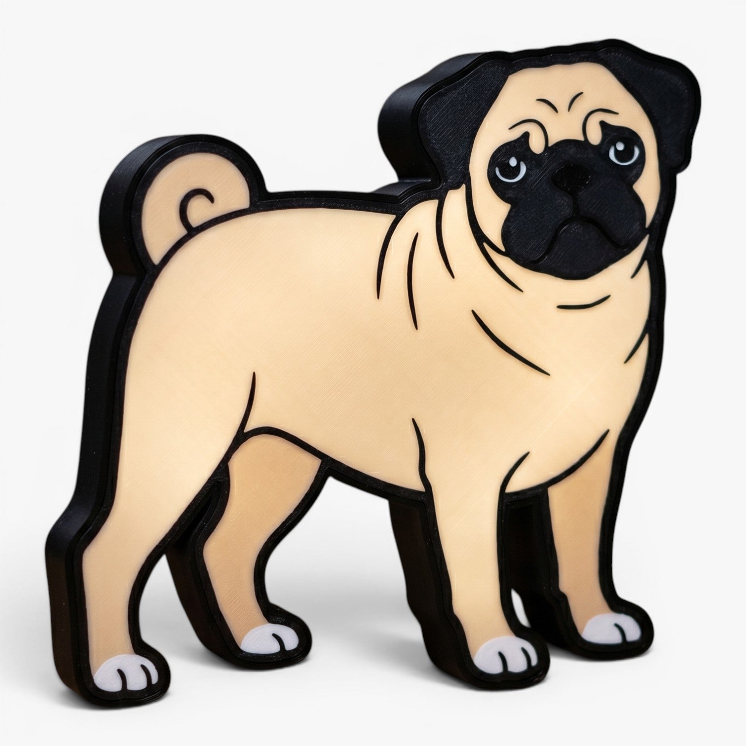 Mops Lampe