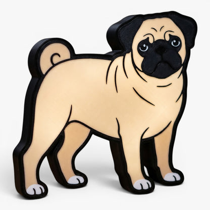 Mops Lampe