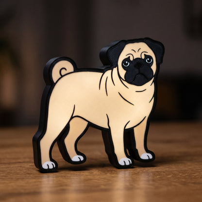 Mops Lampe
