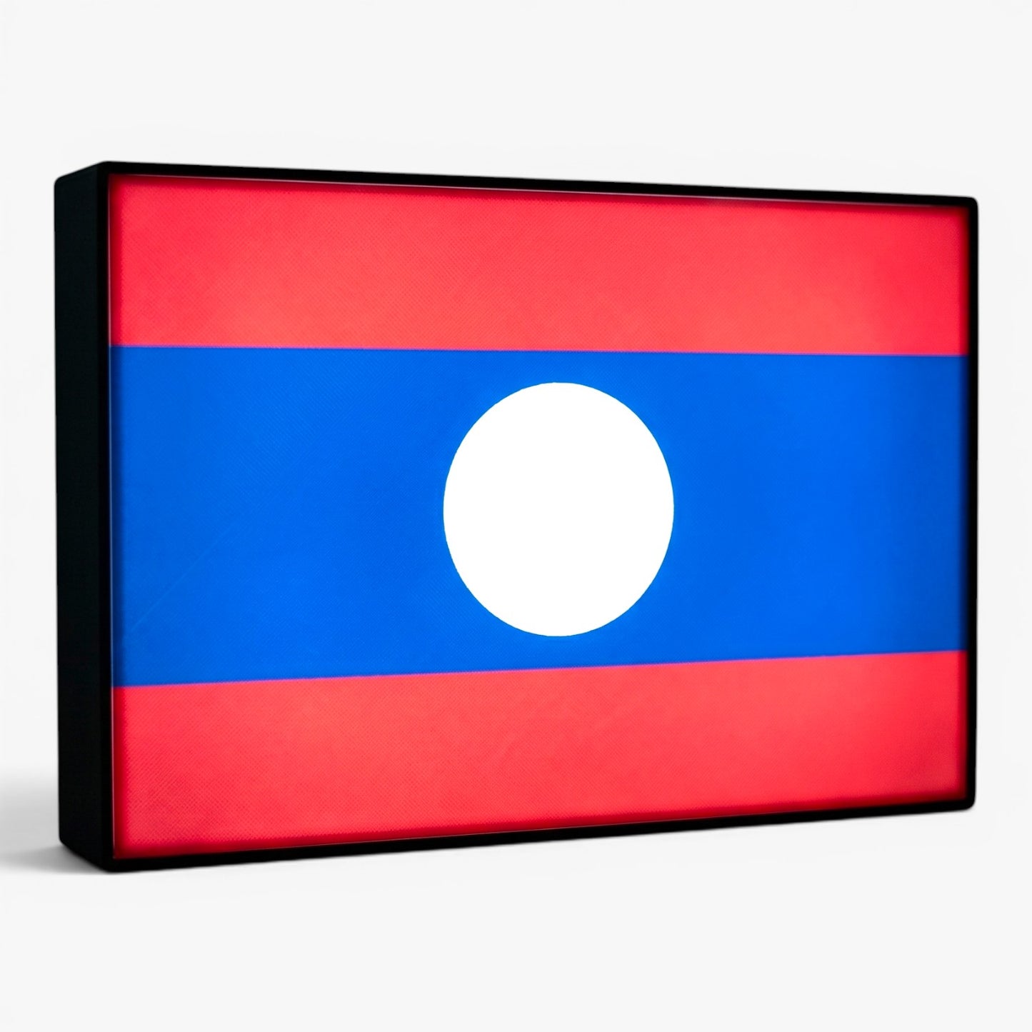 Laos Flagge Lampe