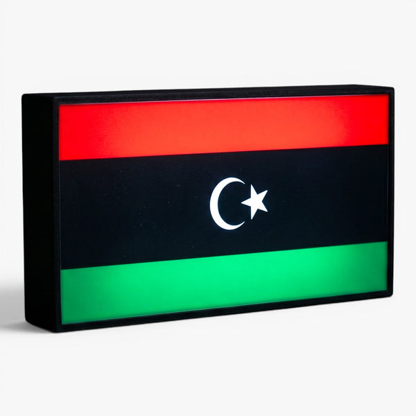 Libyen Flagge Lampe
