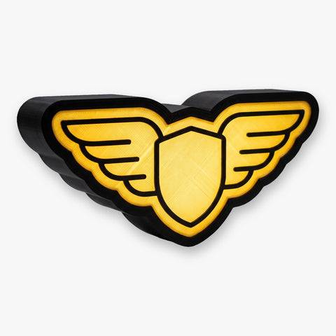 Pilotenschwingen Lampe