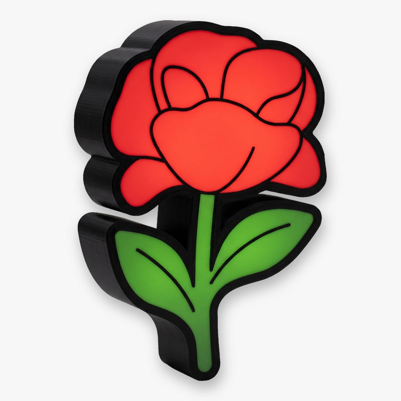 Mohnblume Lampe