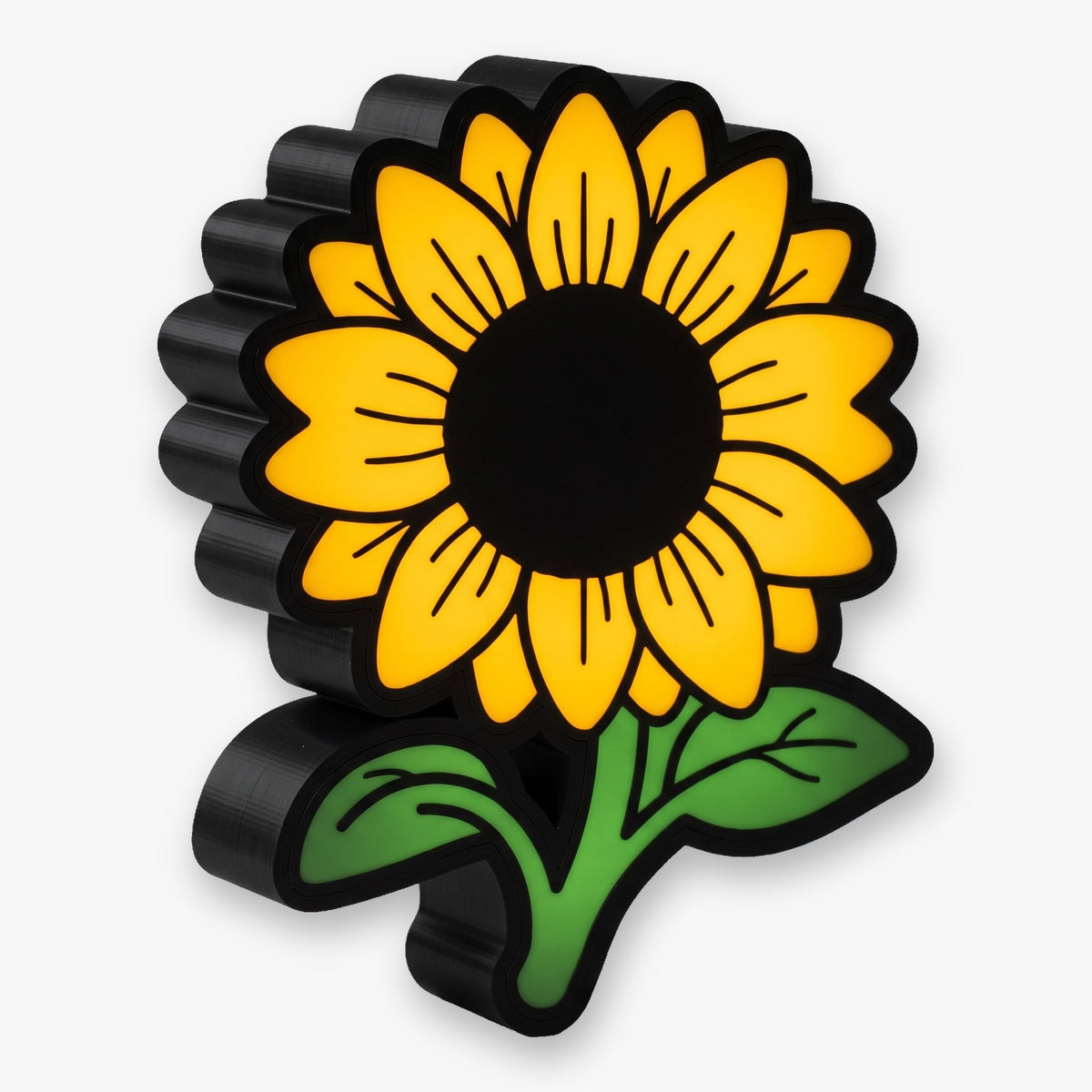 Sonnenblume Lampe