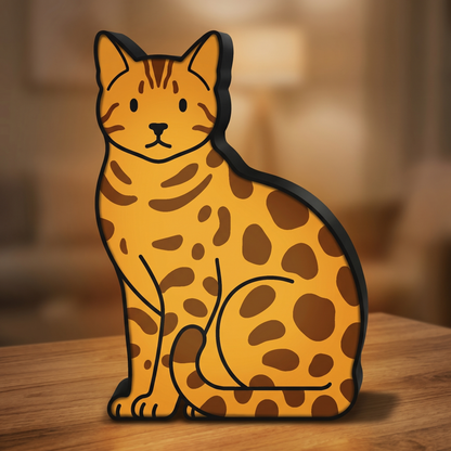 Bengal Lampe – Holz