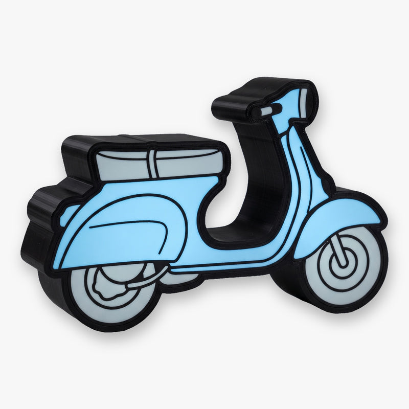 Motorroller Lampe