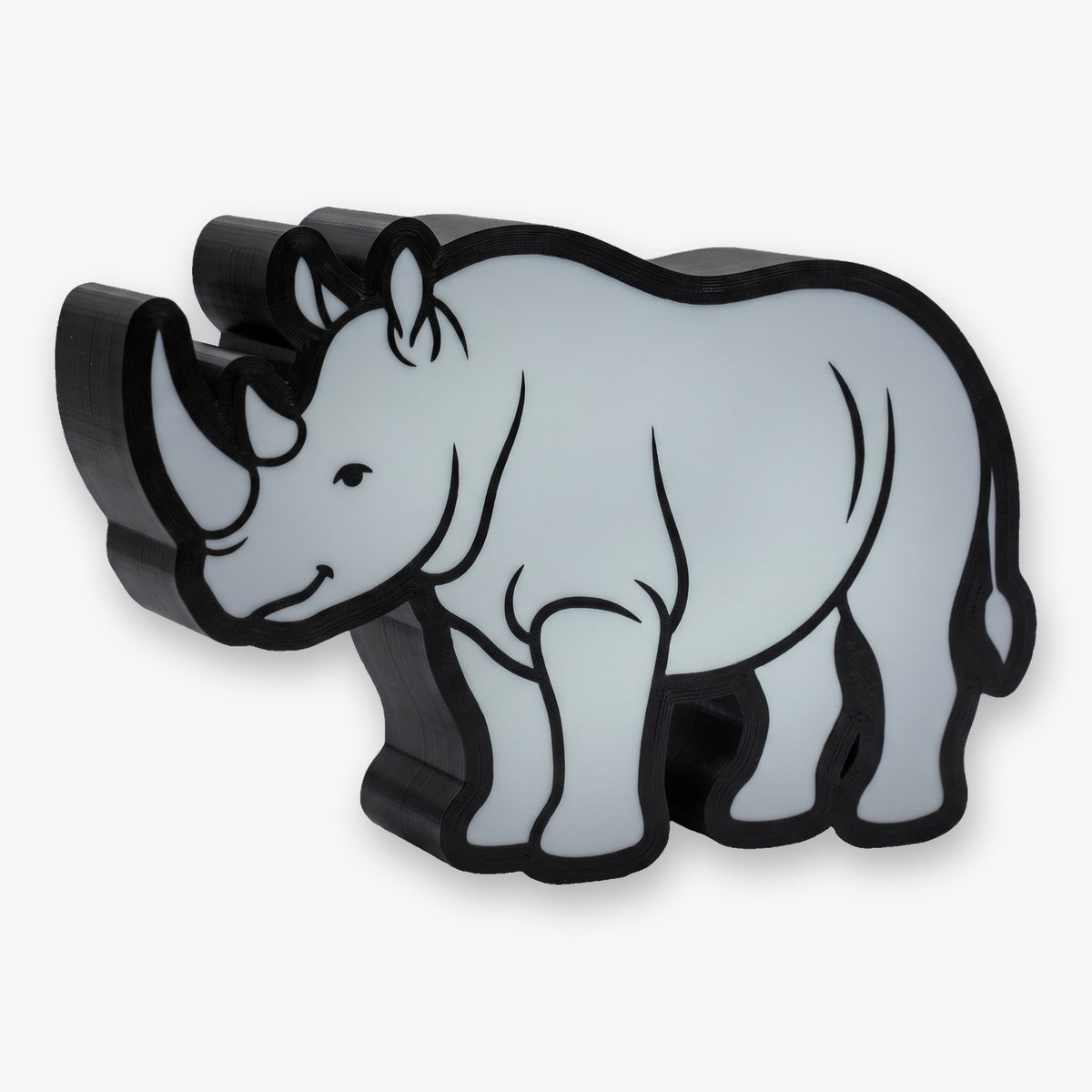 Nashorn Lampe