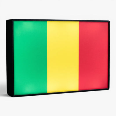 Mali Flagge Lampe