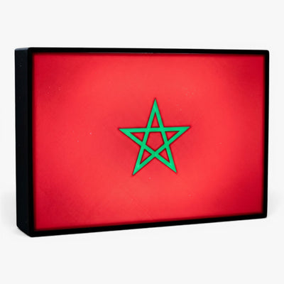 Marokko Flagge Lampe