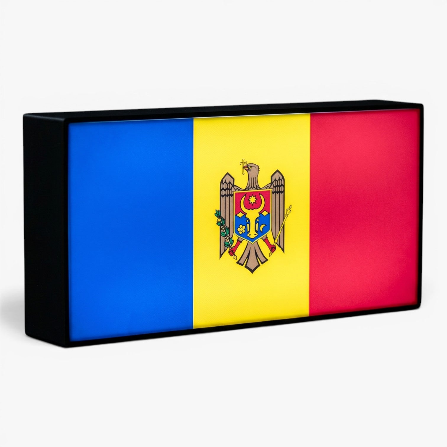 Moldau Flagge Lampe
