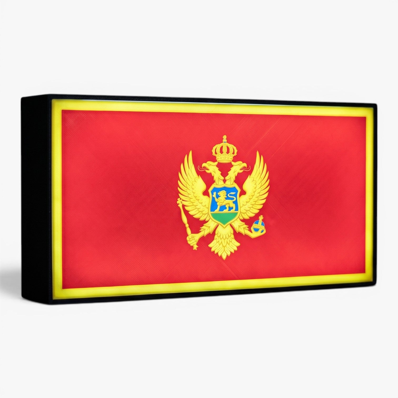 Montenegro Flagge Lampe
