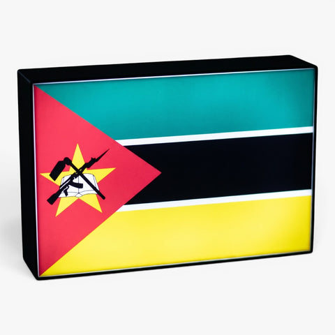 Mosambik Flagge Lampe