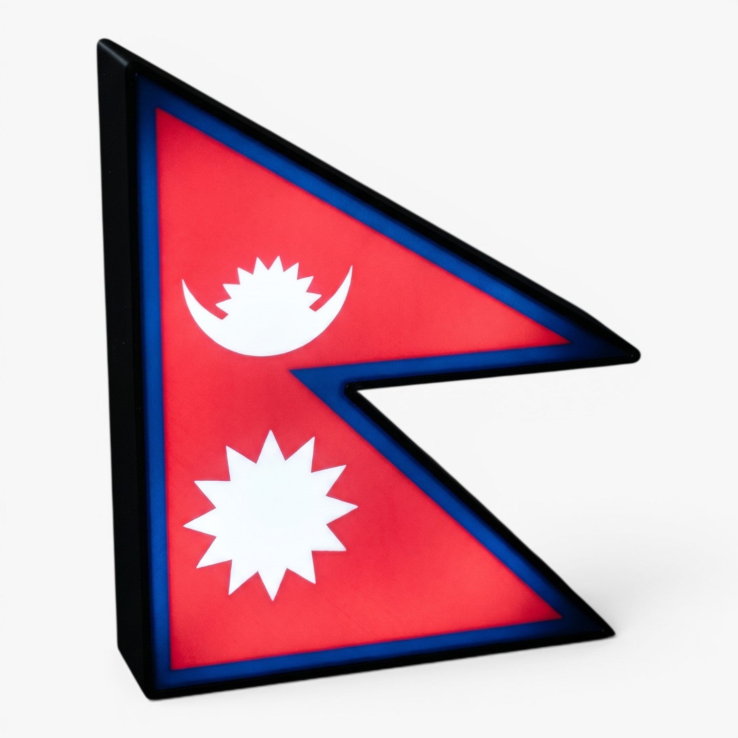 Nepal Flagge Lampe
