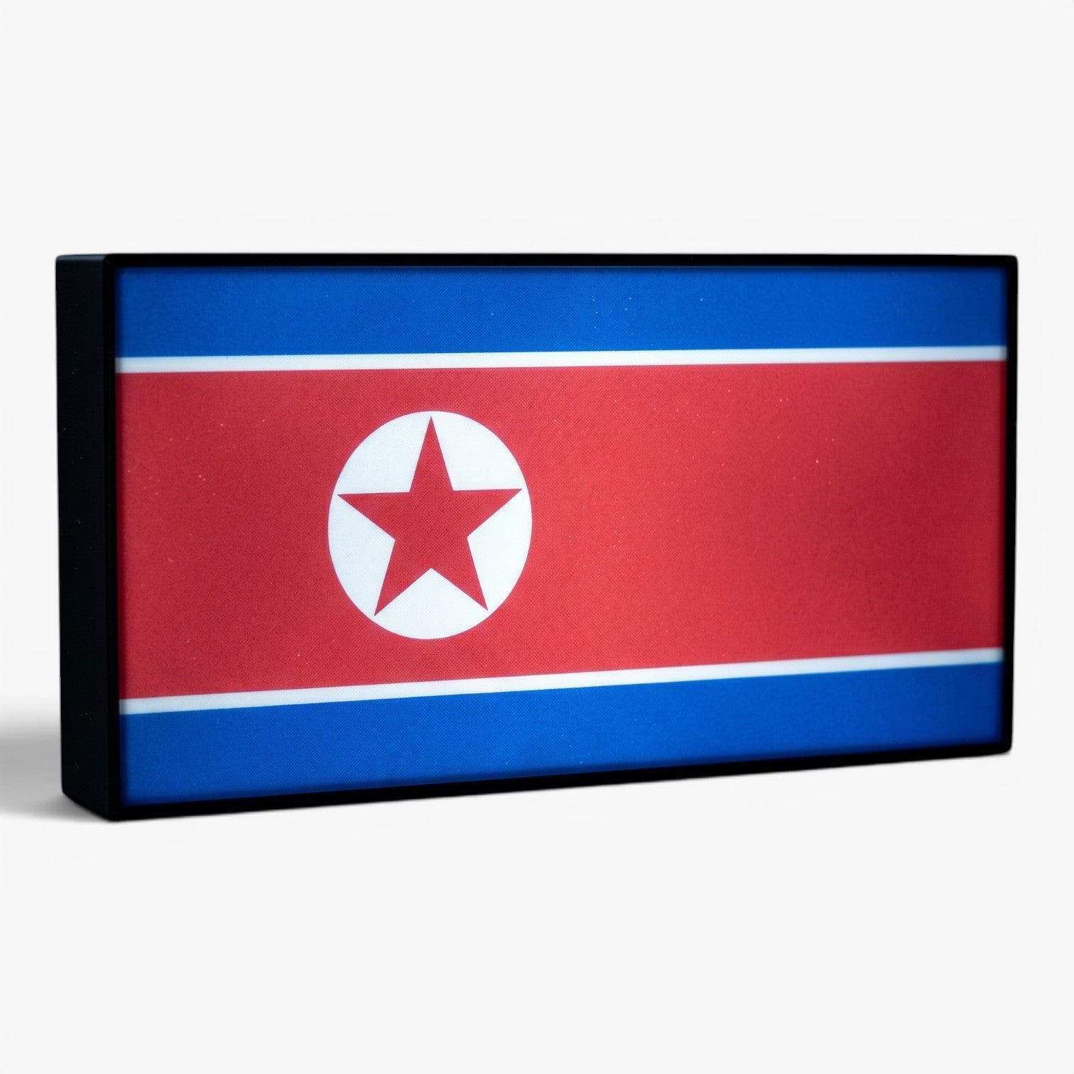 Nordkorea Flagge Lampe