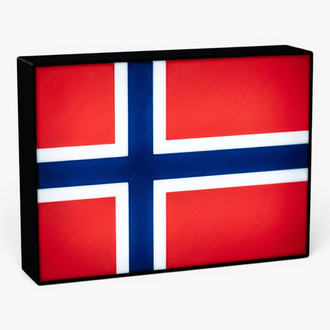 Norwegen Flagge Lampe