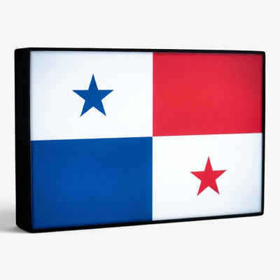 Panama Flagge Lampe