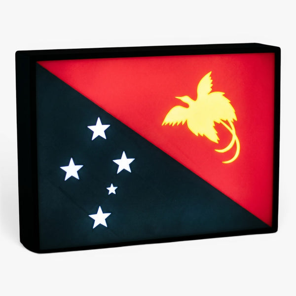 Papua-Neuguinea Flagge Lampe