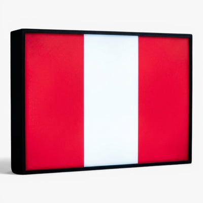 Peru Flagge Lampe
