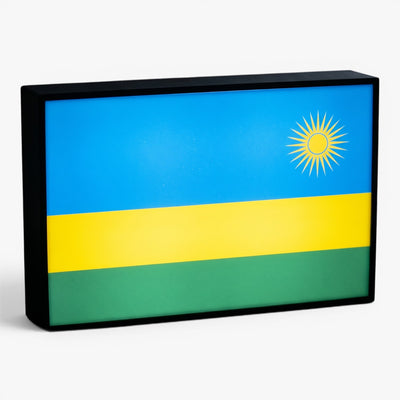 Ruanda Flagge Lampe
