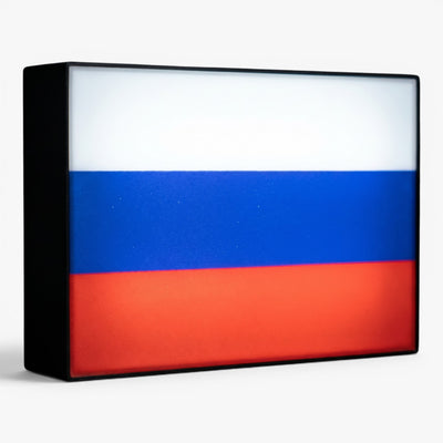Russland Flagge Lampe