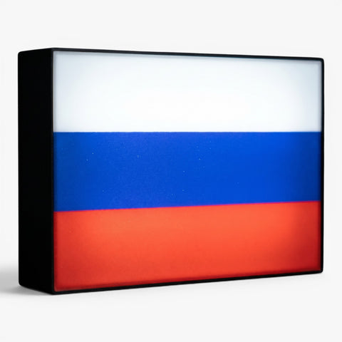 Russland Flagge Lampe