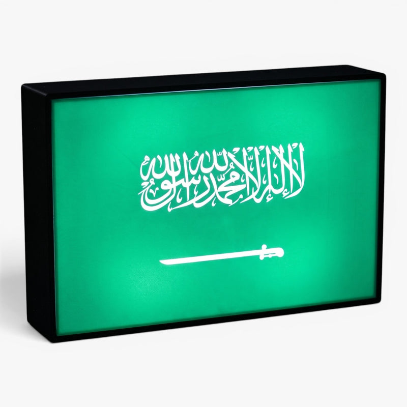 Saudi-Arabien Flagge Lampe
