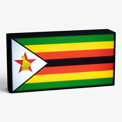 Simbabwe Flagge Lampe