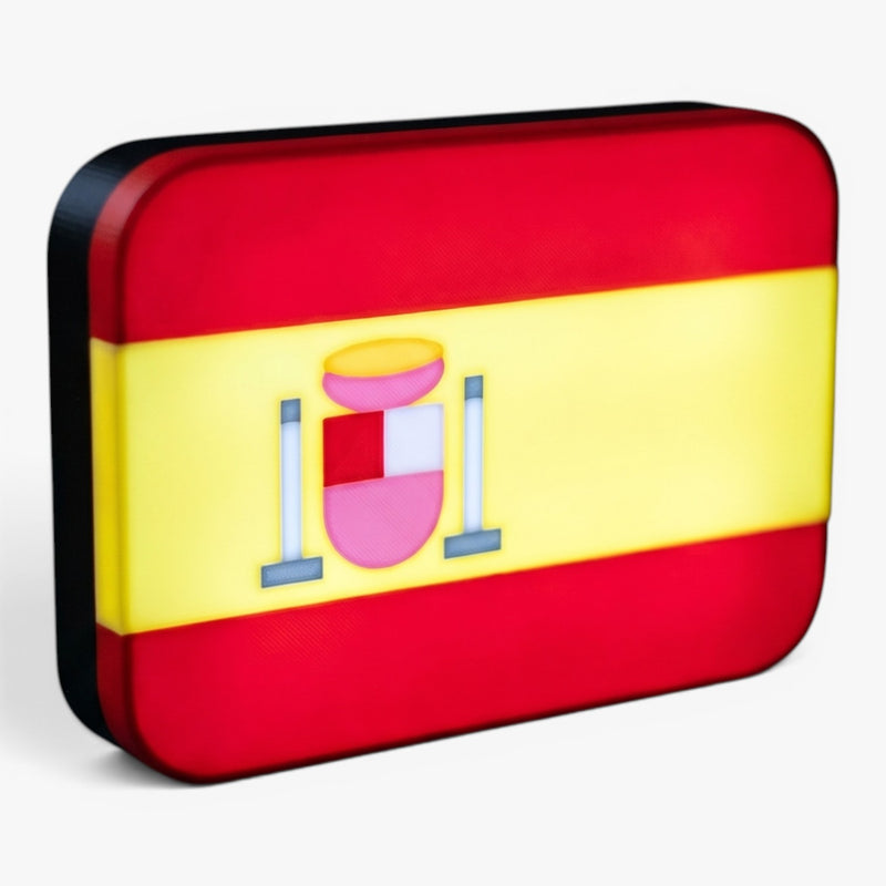 Spanien Flagge Lampe
