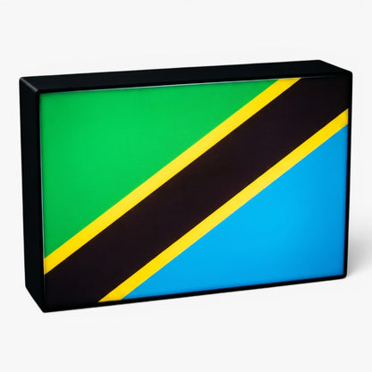 Tansania Flagge Lampe