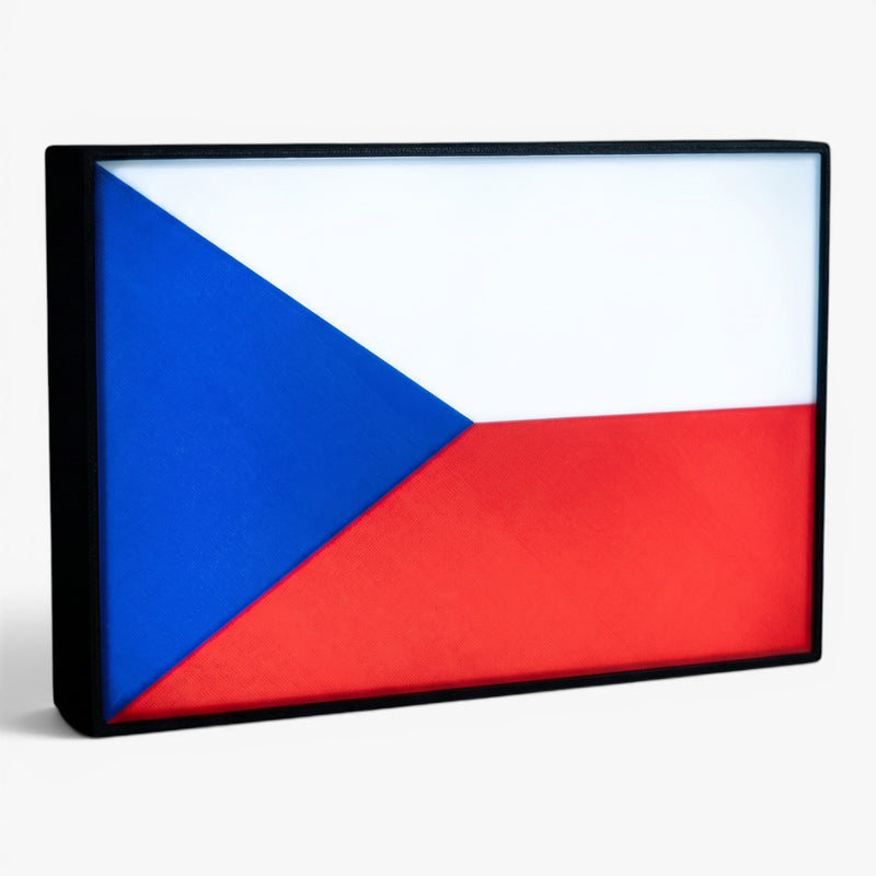 Tschechien Flagge Lampe