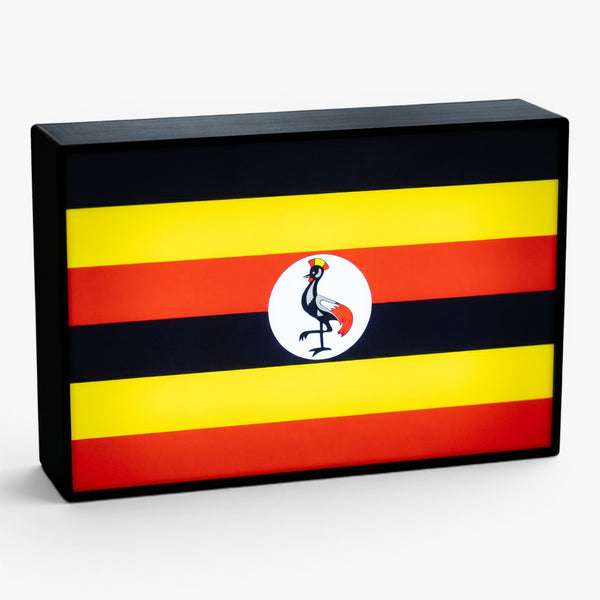 Uganda Flagge Lampe