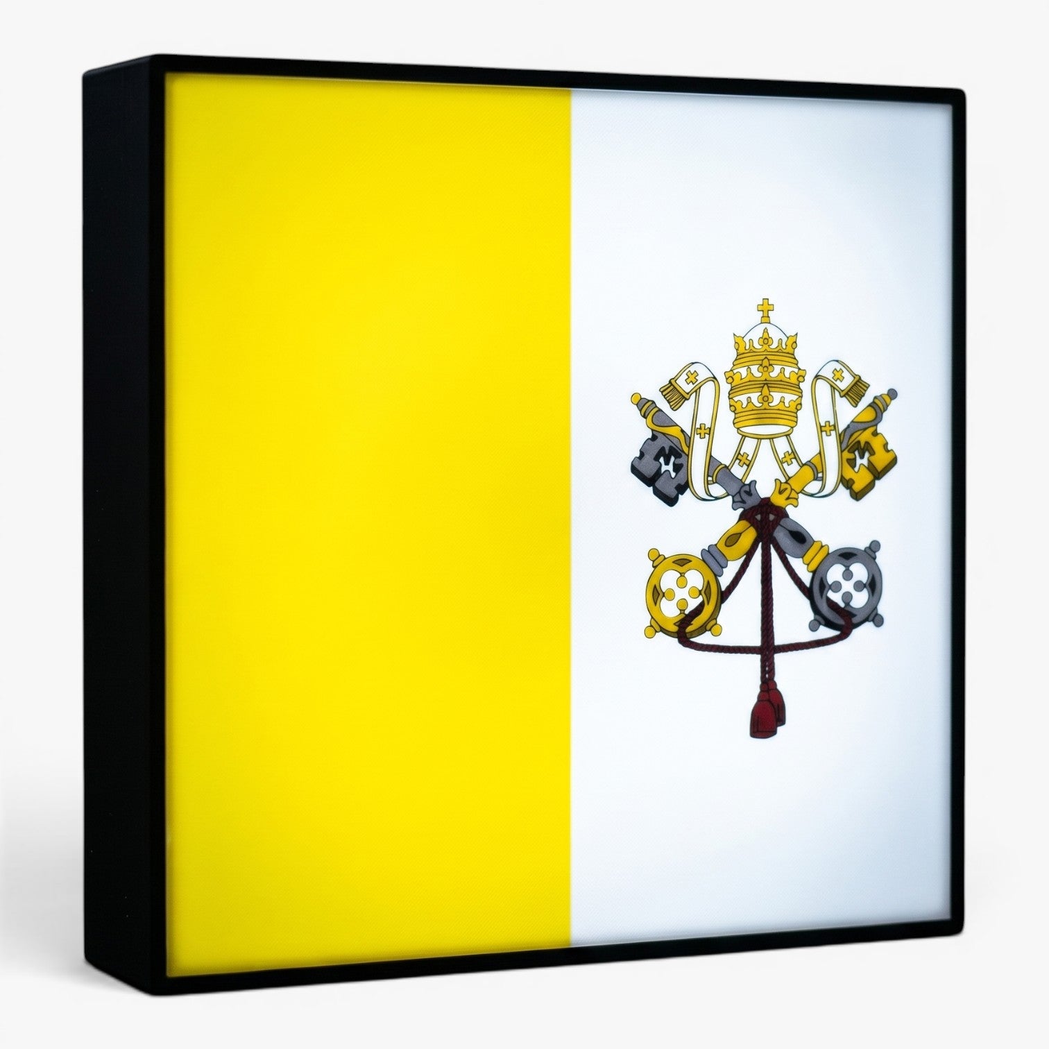 Vatikanstadt Flagge Lampe