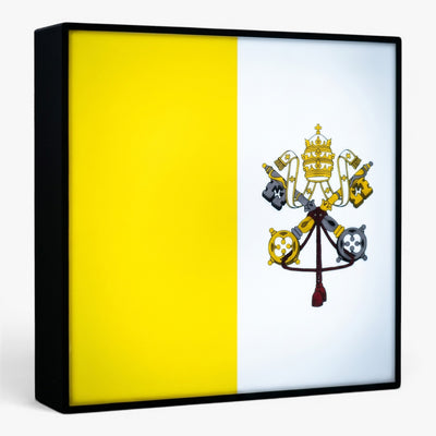 Vatikanstadt Flagge Lampe