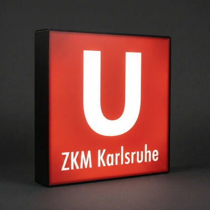 Deine U-Bahn Station als Lampe