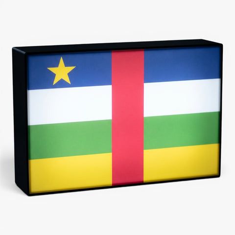 Zentralafrikanische Republik Flagge Lampe